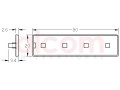 Zaślepka 5 80x20 | ALCOM