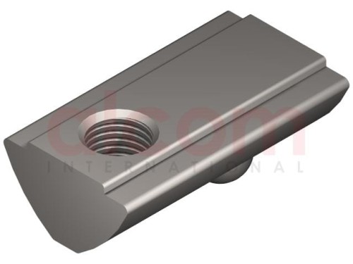 Wpust przesuwny M5 nierdzewny, z podcięciem, rowek 8