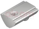 Wpust przesuwny M4, z podcięciem, długość 19mm rowek 8