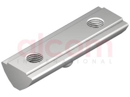 Wpust przesuwny z podcięciem 2x M6x40mm rowek 8
