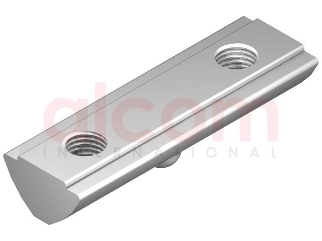 Wpust przesuwny z podcięciem 2x M6x40mm rowek 8