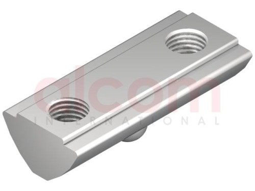 Wpust przesuwny z podcięciem 2x M6x30mm rowek 8