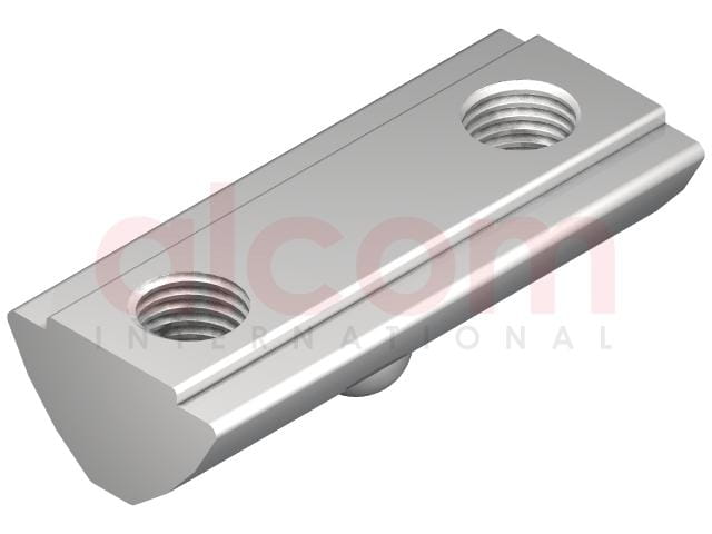 Wpust przesuwny z podcięciem 2x M6x30mm rowek 8