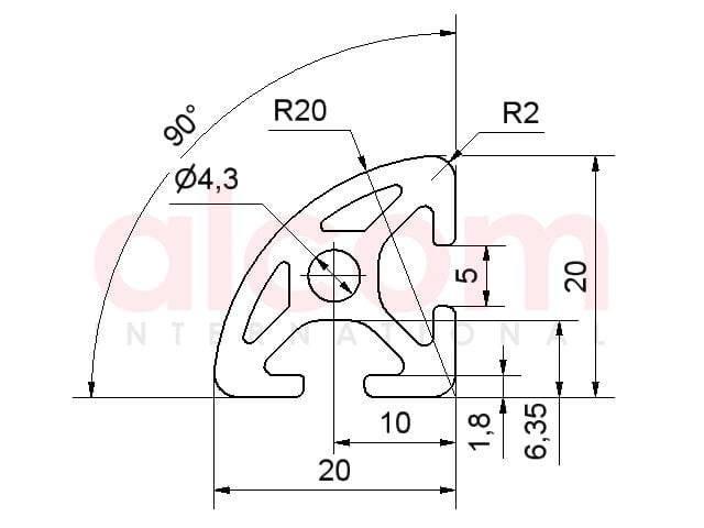 Profil 5 R20 90
