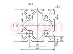 Profil aluminiowy konstrukcyjny 40x40 [5]