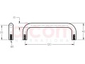 Uchwyt alu 120