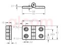 Zawias 40x65