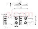 Zawias 40x65