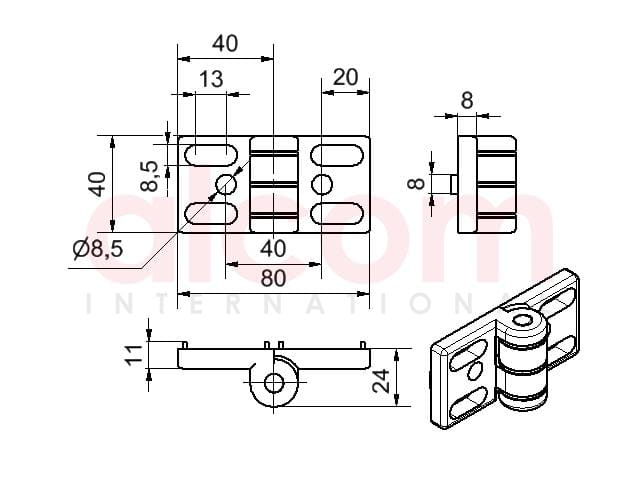 Zawias GD-ZN