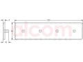 Zaślepka 8 160x40 | ALCOM