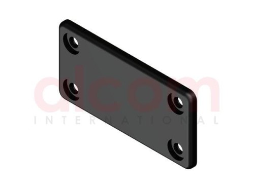 Zaślepka profilu kanałowego 60x30