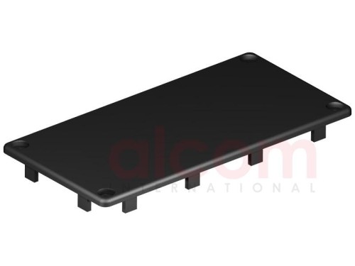 Zaślepka profilu kanałowego 160x80