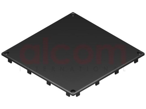 Zaślepka profilu kanałowego 160x160