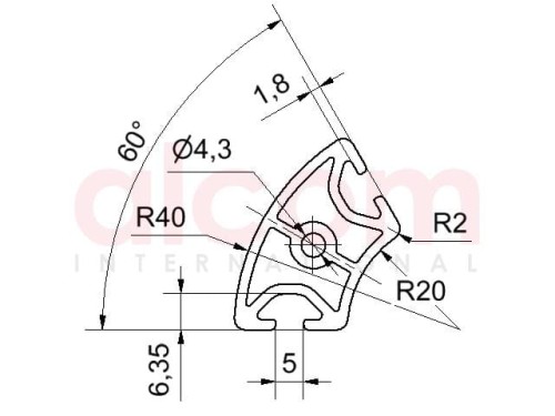 Profil 5 R20x40 60