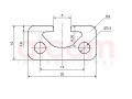 Profil aluminiowy konstrukcyjny 20x10 [5]