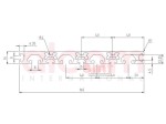 Profil aluminiowy konstrukcyjny 160x16 [8]