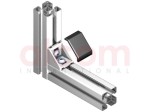 Kątownik 10 45x45 z zestawem mocującym