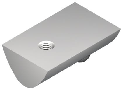 Wpust przesuwny bez podcięcia, M4 rowek 8