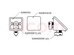 Zestaw kątownika 6 30 x 30 ZN szary