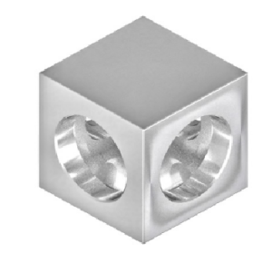 Łącznik węzłowy sześcienny 10 40x40 2D