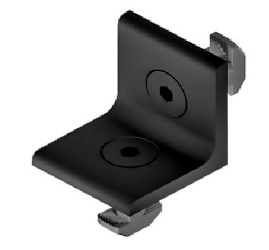 Kątownik 10 40 czarny, komplet