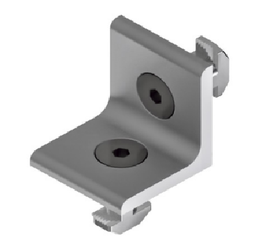 Kątownik 10 40x40 srebrny, komplet