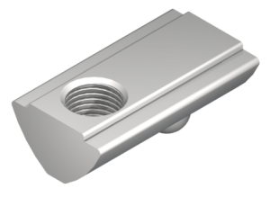 Wpust przesuwny z podcięciem, M6 rowek 8