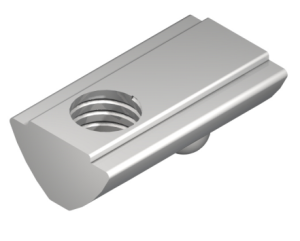 Wpust przesuwny z podcięciem, M8 rowek 8