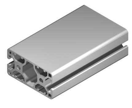 Profil aluminiowy konstrukcyjny 60x30 4N180° [6]
