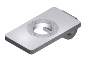 Płytka łącznika standardowego 8 z jednym noskiem