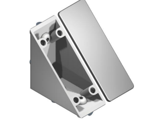 Zestaw kątownika 8 80x80 ZN szary