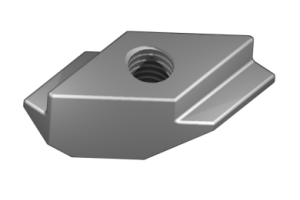 Wpust przesuwny Zn, M5 rowek 8