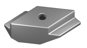 Wpust przesuwny Zn, M3 rowek 8