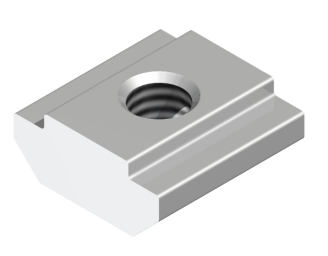 Wpust przesuwny przesuwalny M5 rowek 6