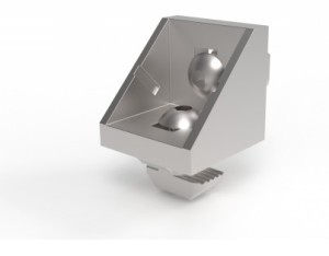 Zestaw kątownika 6 20x20 Alu