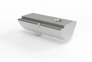 Wpust przesuwny M3 ESD z podcięciem, rowek 8