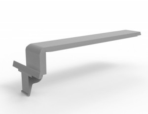 Zaślepka łącznika automatycznego szara