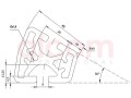 Profil aluminiowy konstrukcyjny R40/80-30° lekki [8]
