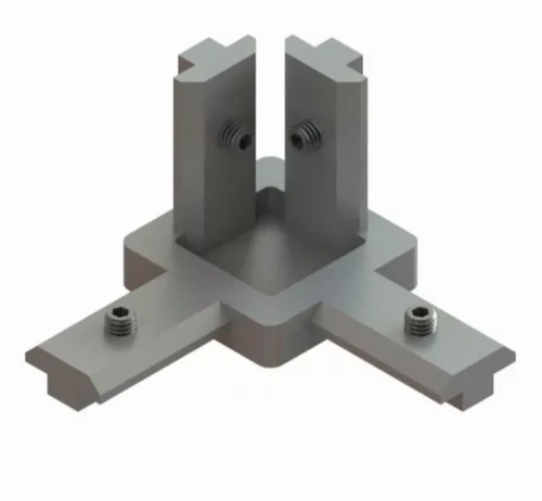 Łącznik narożny 3D 20x20 B Typ rowek 6