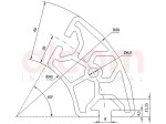 Profil aluminiowy konstrukcyjny R40/80-60° lekki [8]
