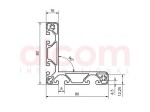 Profil aluminiowy konstrukcyjny W 80x80 E [8]