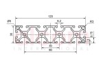 Profil aluminiowy konstrukcyjny 120x30 lekki [6]