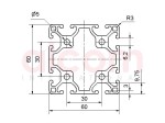 Profil aluminiowy konstrukcyjny 60x60 lekki [6]
