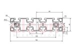 Profil aluminiowy konstrukcyjny 45x180 [10]