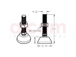 Stopka D40 M12x80