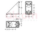 Kątownik 8 80x80 ZN