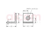 Kątownik 8 40x40 ocynkowany